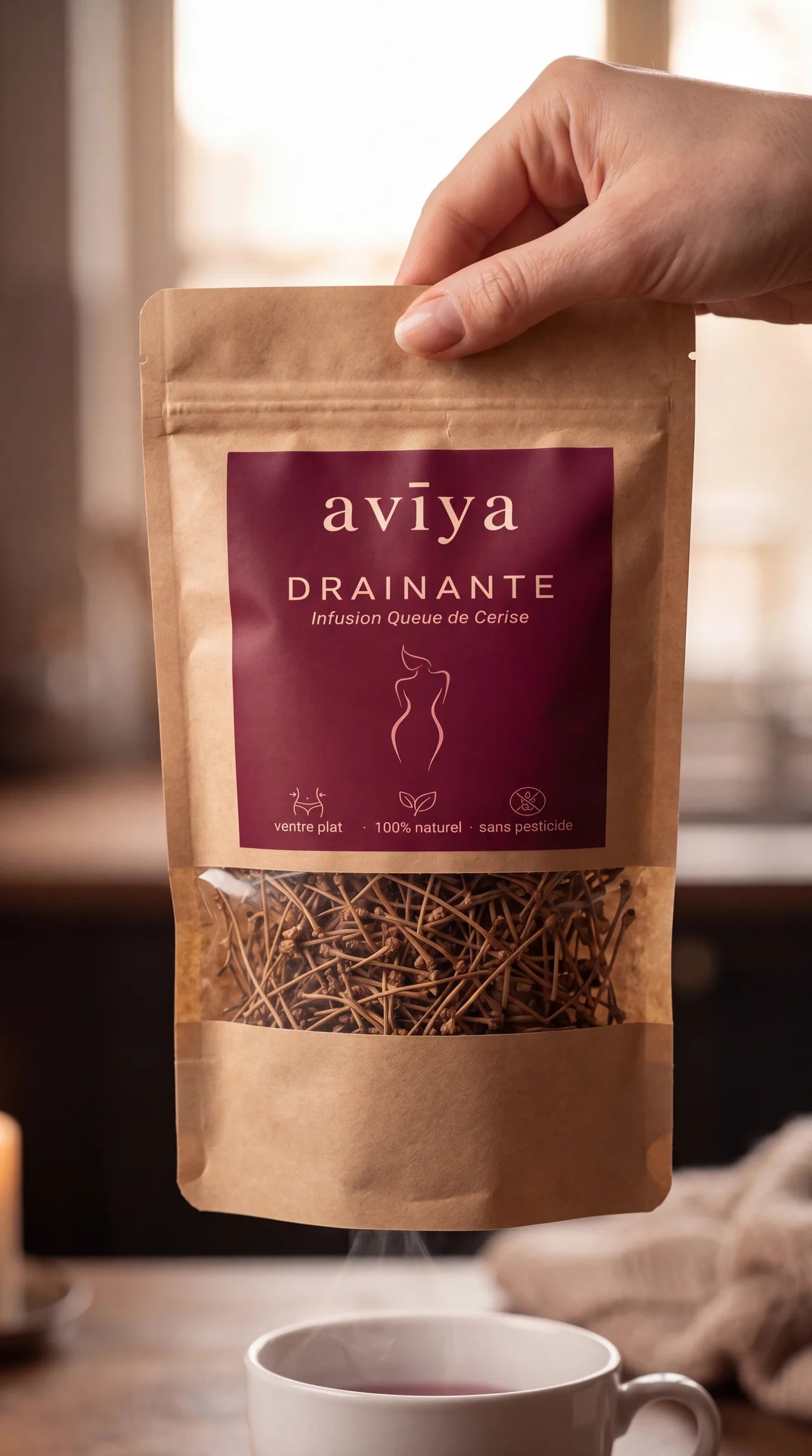 avīya Drainante — Infusion Queue de Cerise
